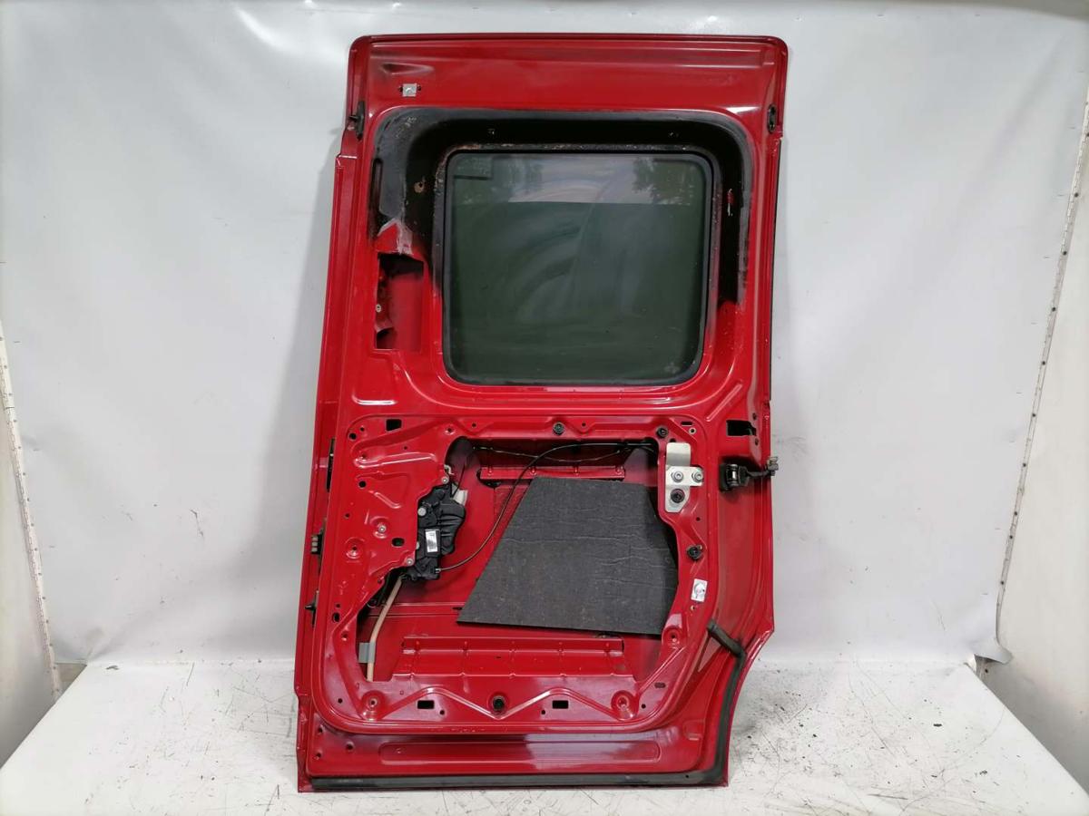 VW Caddy 2K 2C original Schiebetür rechts mit Scheibe LA3H Salsared Bj.2013